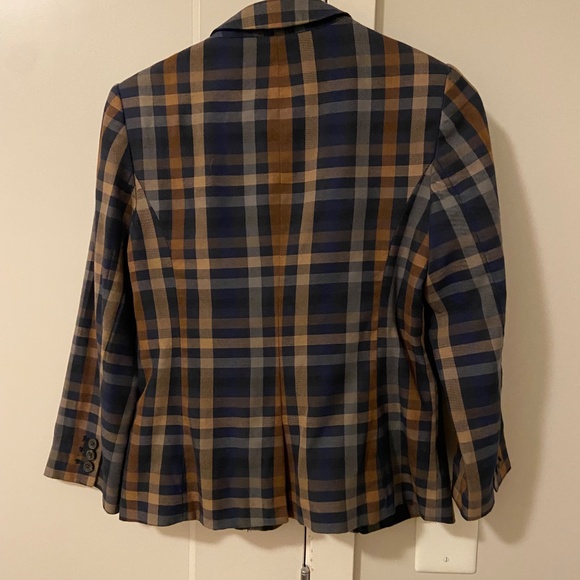 The Limited Multicolor Plaid Blazer | Size S - Picture 2 of 5